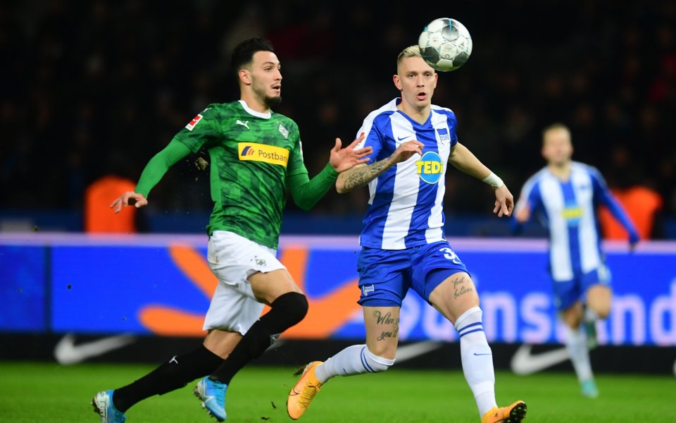 Тимовете на Херта Берлин и Борусия Мьонхенгладбах не успяха да