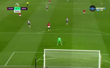 Марсиал реализира втория си гол при успеха на Манчестър Юнайтед