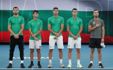 Българският тенисист Александър Лазаров който бе една от най приятните изненади