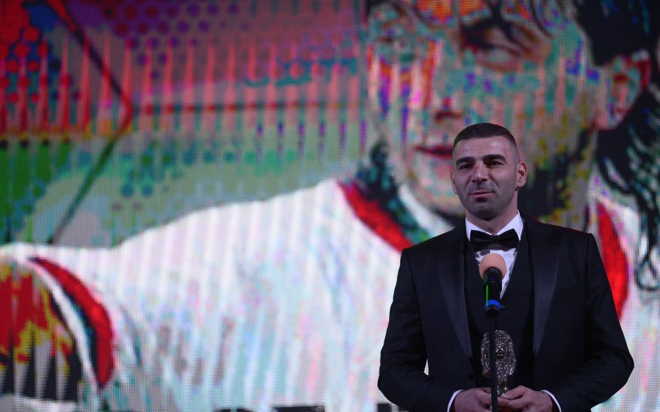 Футболистът на Лудогорец Владислав Стоянов стана носител на наградата "Лъвско
