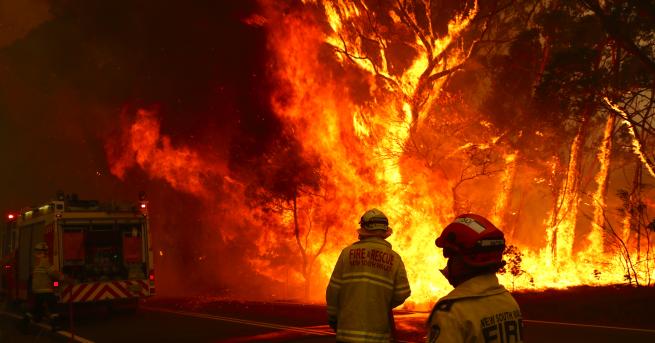 Свят Българка от огнения ад в Австралия Пожарите продължават Двадесет