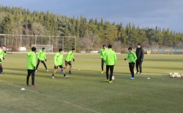 Днес Берое започна зимната си подготовката с първо занимание за годината