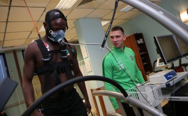 Футболистите на Лудогорец минаха медицински прегледи в столична клиника По късно