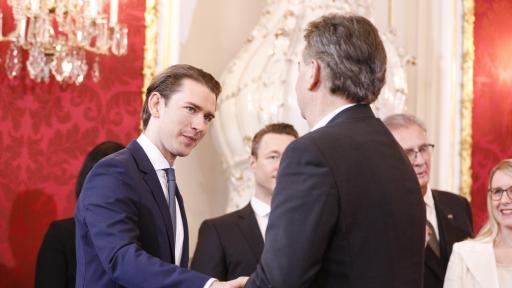  Коалиционният контракт сред десни и Зелени в Австрия - 