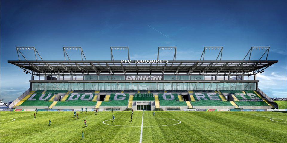 нов проект за стадиона на Лудогорец1
