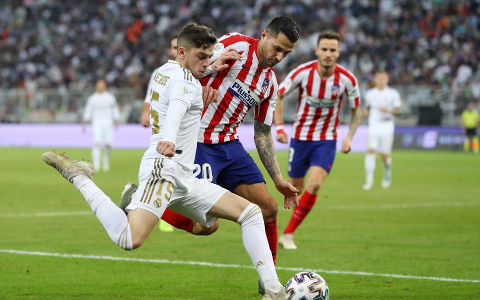 Реал Мадрид и Атлетико Мадрид завършиха 0:0 след 120 минута