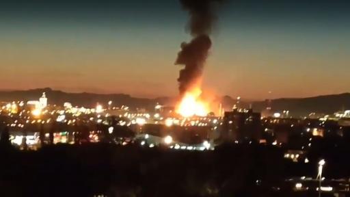  Огромна детонация в химически цех в Испания 