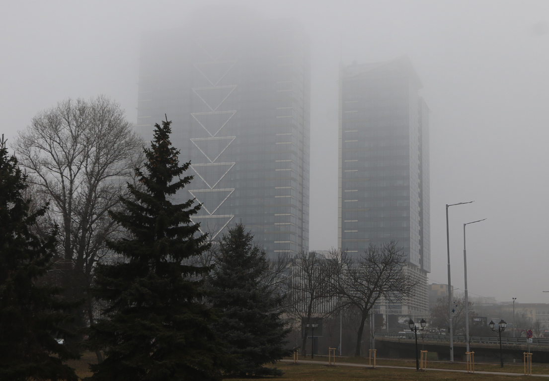 Мъгла и опасен въздух в София и днес