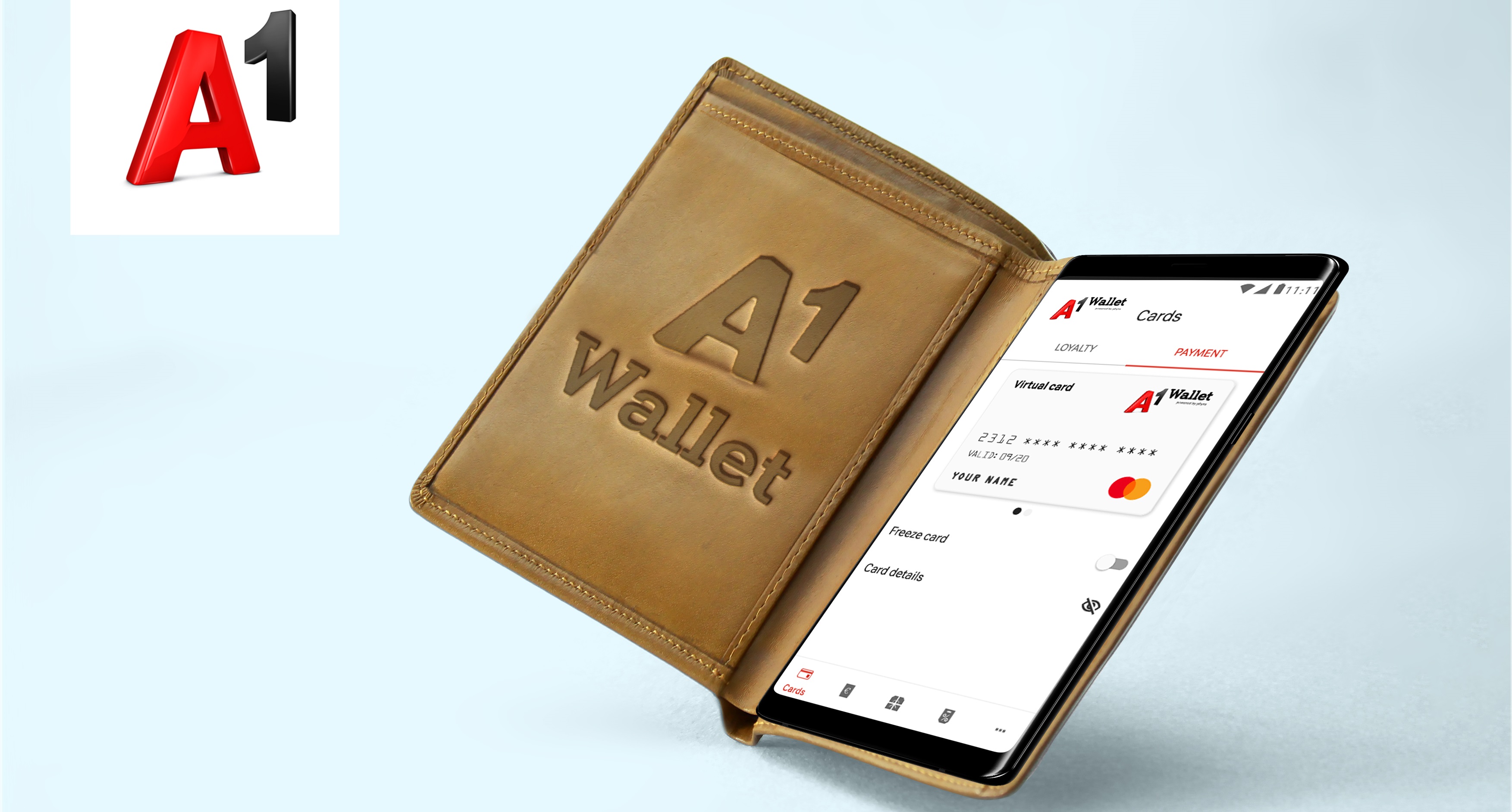 A1 пусна нов дигитален портфейл A1 Wallet