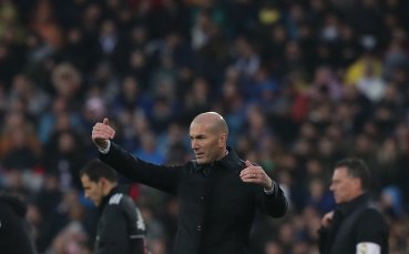 Треньорът на Реал Мадрид Зинедин Зидан говори след победата над