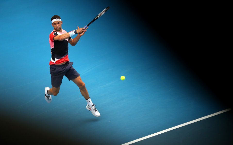 Най-добрият български тенисист Григор Димитров започва участието си на турнира