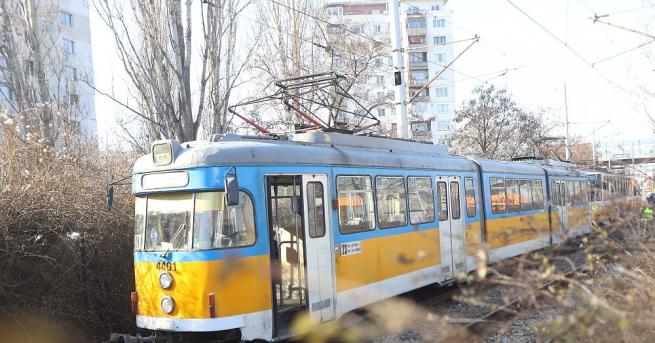 България Верижна катастрофа с трамвай в София Инцидентът е станал