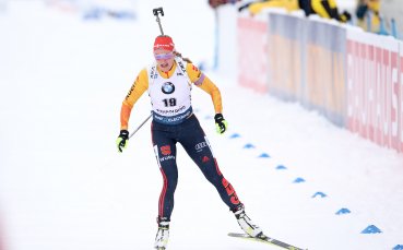Германката Денис Херман спечели индивидуалната дисциплина на 15 км от Световната
