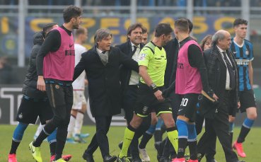 Треньорът на Интер Антонио Конте не пожела да говори пред