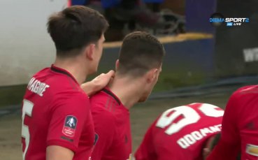 Малко след откриващото попадение на Магуайър Диого Дало бе намерен