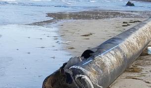 Тръба за отходни води, дълга 45 м, изплува край Созопол Тръба за отходни води, дълга 45 м, изплува край Созопол