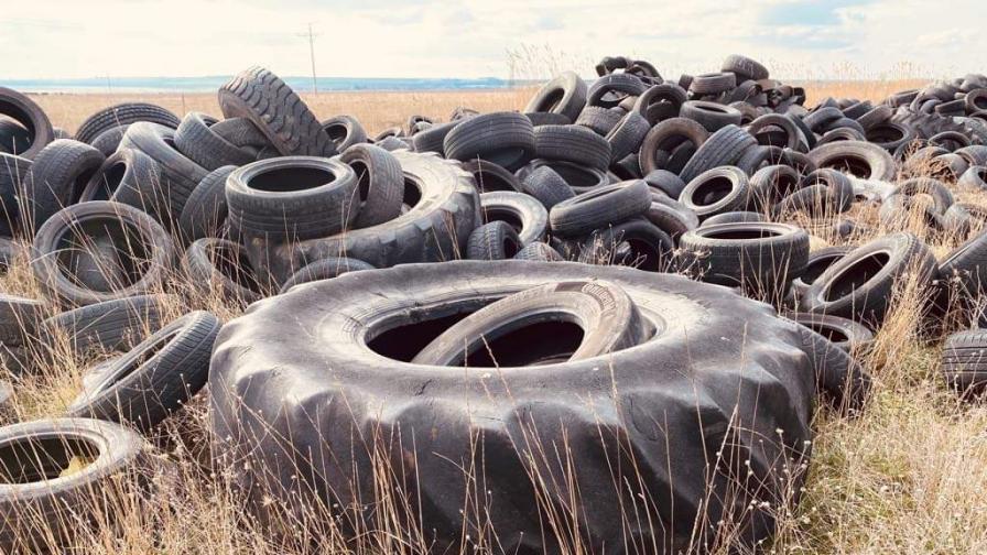 Незаконно депо за стари гуми заплашва биорезерват в Бургас