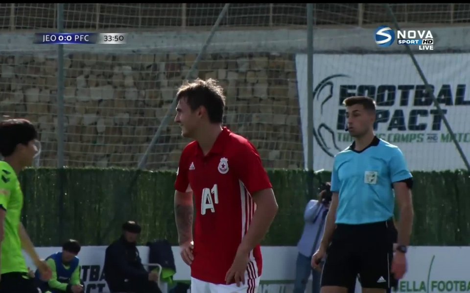 ЦСКА не успя да спечели и третата си контрола в