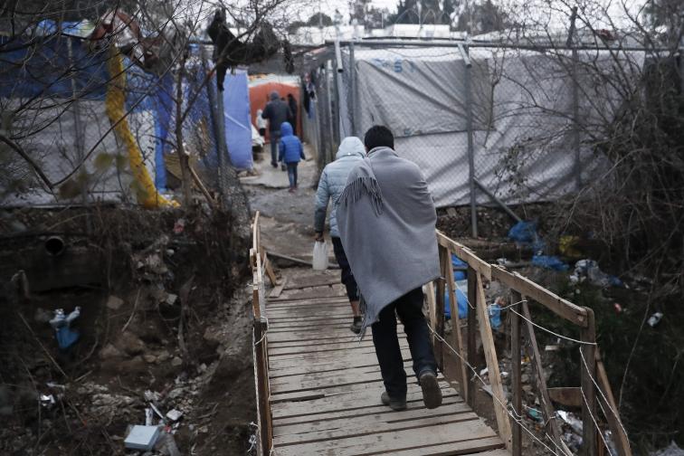  мигранти гърция лесбос 