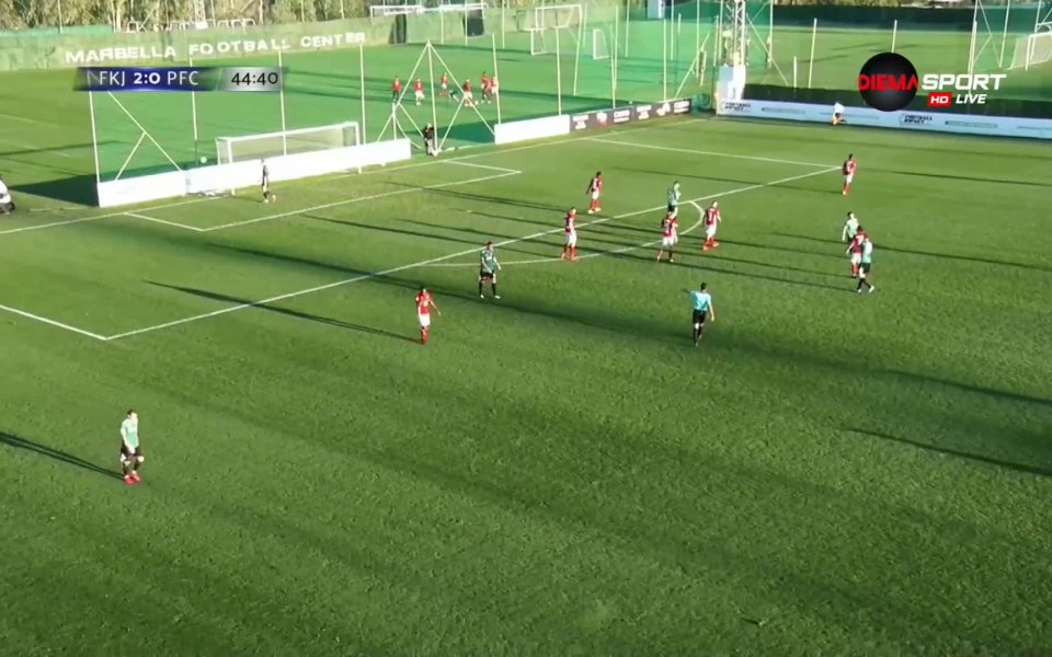 Вижте най-интересното от контролата между ЦСКА и Яблонец, която приключи