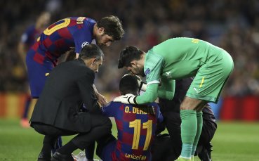 Барселона днес разкри че Усман Дембеле е с разкъсано сухожилие