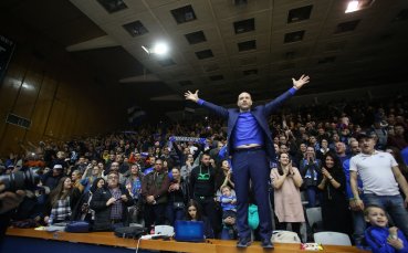 Наставникът на Левски Лукойл Константи Папазов коментира триумфа на отбора
