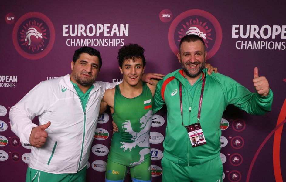 Едмонд Назарян със страхотна победа на на европейското по борба1