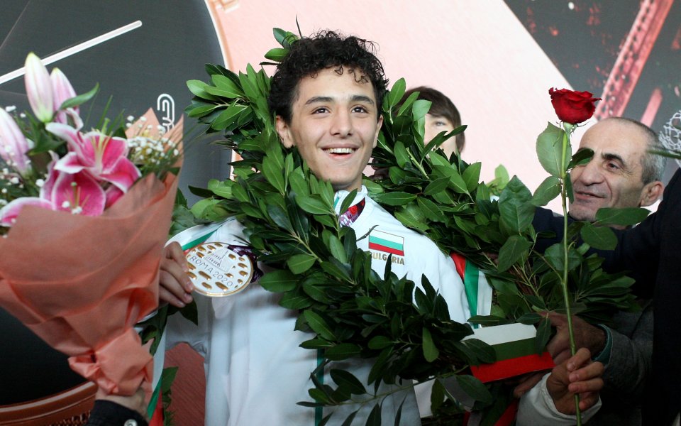 Едмонд Назарян: Искам да стана световен и олимпийски шампион
