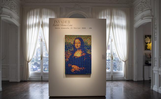Мона Лиза от кубчета Рубик беше продадена на рекордна цена