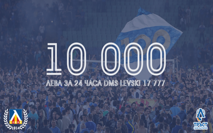 Левски обяви резултатите от първите 24 часа на SMS кампанията