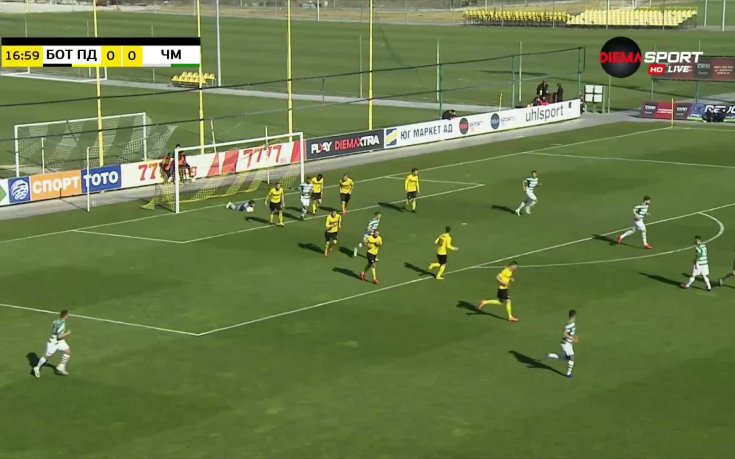 Ботев Пловдив - Черно море 0:0 /първо полувреме/