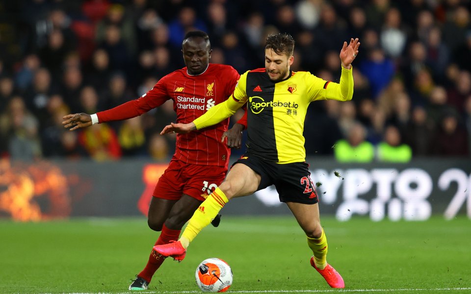 Лидерът в Премиър лийг Ливърпул гостува на Уотфорд в последен