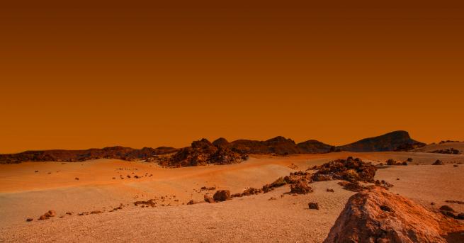 Любопитно Каква е тази необичайна дупка на Марс Червената планета