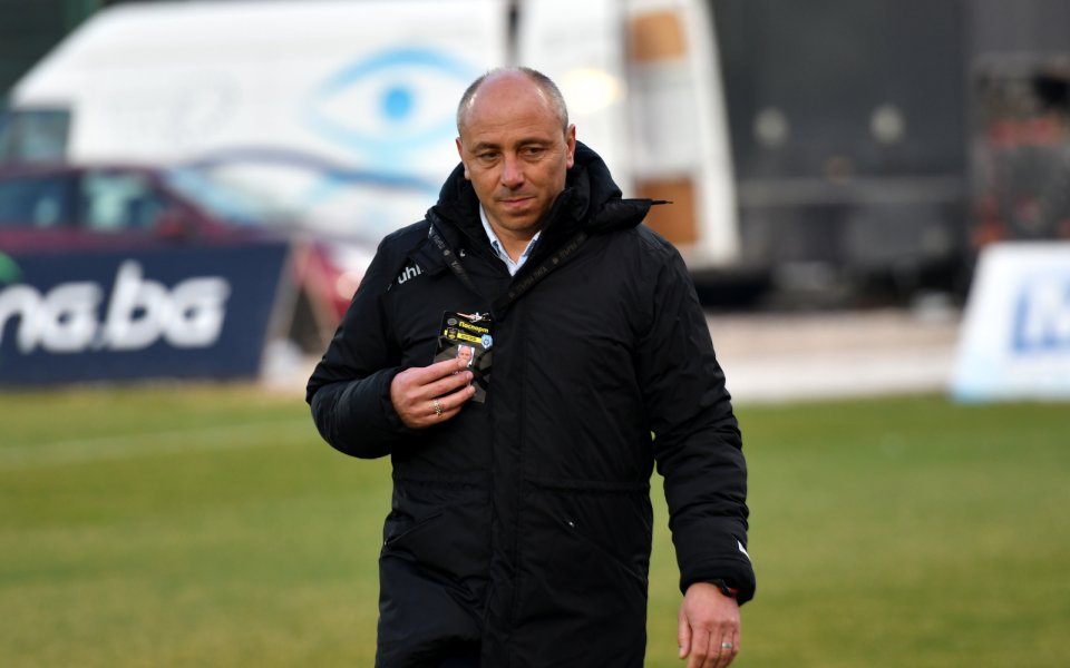 Старши треньорът на Черно море Илиан Илиев не остана доволен