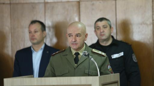  На фотографията: ген. Венцислав Мутафчийски 