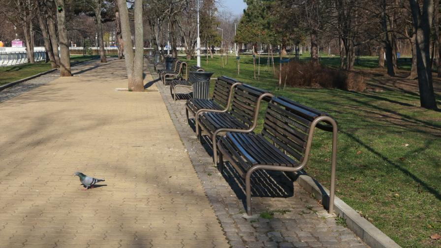 От днес: Забраняват се разходки в паркове и градини