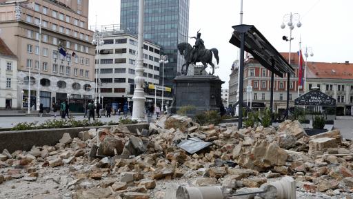  Силно земетресение в Хърватия, има ранени 