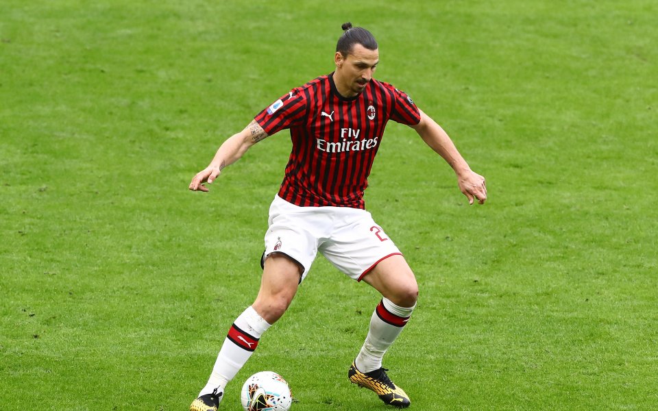 Златан Ибрахимович продължи договора си с Милан и ще играе
