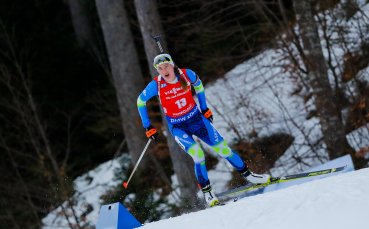 Четирикратната олимпийска шампионка в биатлона Дария Домрачова от Беларус