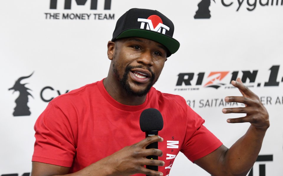 Флойд Мейуедър отпразнува шумно в Лондон своя 46-ти рожден ден