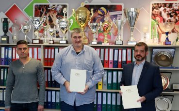 Новият президент на Българската федерация по волейбол Любо Ганев