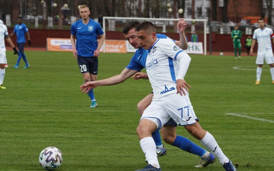 Отборът на Витебск постигна престижна победа с 1:0 над Динамо