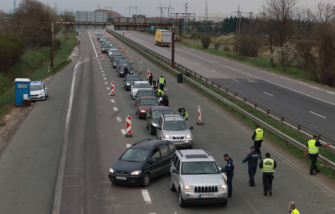 <p>Автомагистрала &quot;Хемус&quot; в посока София</p>