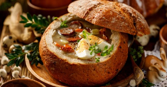 Любопитно Журек една кулинарна класика от Полша Ето как
