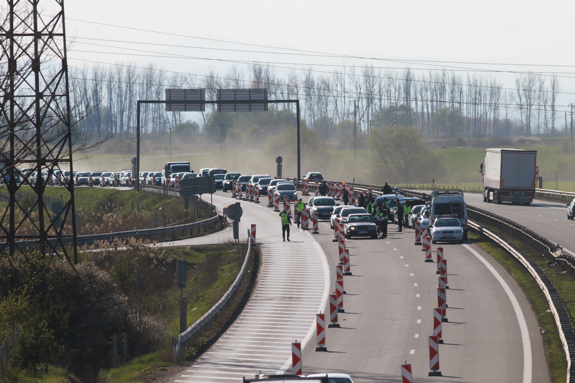 <p>Автомагистрала Хемус, КПП</p>