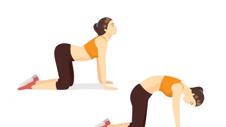  5 йога пози за облекчение на болката в гърба 