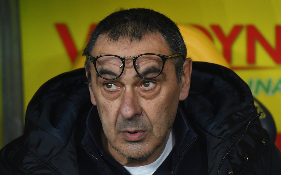 Наставникът на Ювентус Маурицио Сари е готов да се раздели