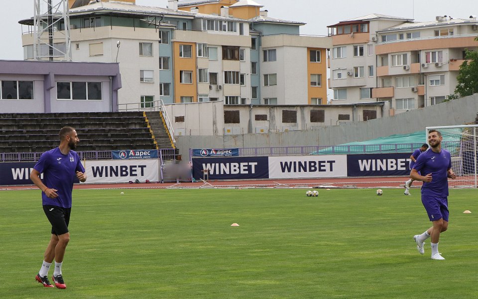 Първа групова тренировка на Етър / 19.05.2020 г.