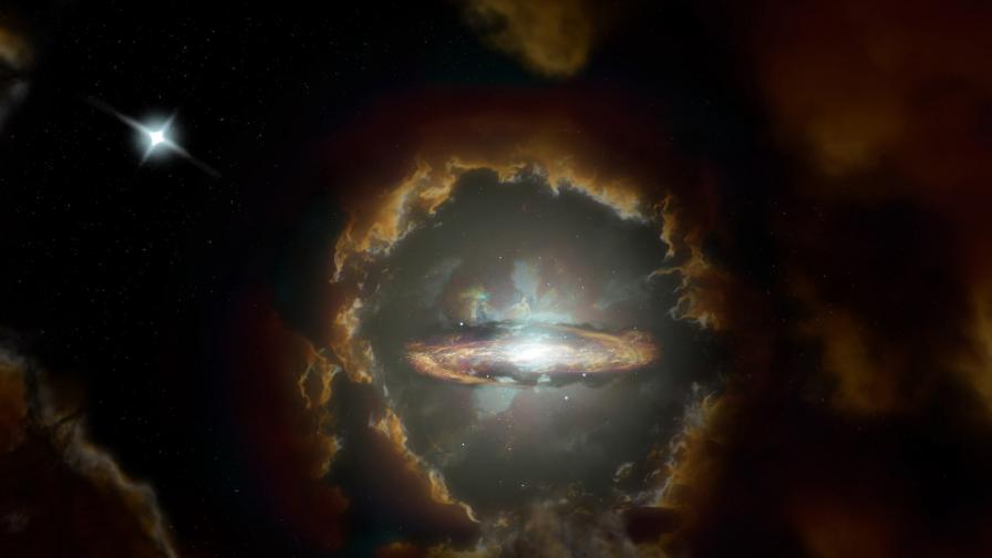 Астрономи откриха една от най-старите галактики досега