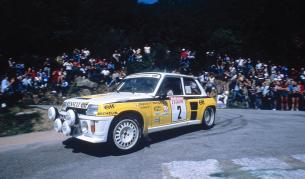Renault 5 Turbo, рали "Корсика", 1983 г.
